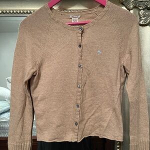 Abercrombie & Fitch Tan Cardigan Sweater